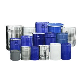 中取小钢桶0厂家直销特惠6L闭型口镀锌桶化中小型钢工油漆桶圆形