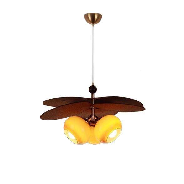 法式吊中古客厅灯古级感法式复502柿子藤编吊高灯餐厅卧室奶油风,家装灯饰光源,智能吊灯,淘宝优惠券,粉丝福利购,淘宝优惠卷