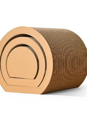 猫抓板猫猫窝道三xq00件套合组耐磨磨爪器猫爪隧板瓦楞纸玩具