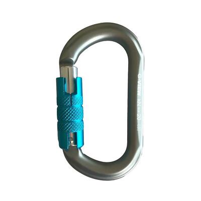 GVIEW旗云全锁扣登山攀安全锁扣锁钩O型岩安主锁钢锁