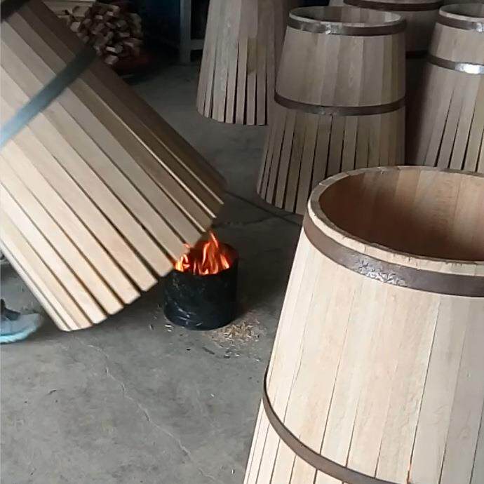 工厂225L升烘烤橡木桶酒桶无木桶包装