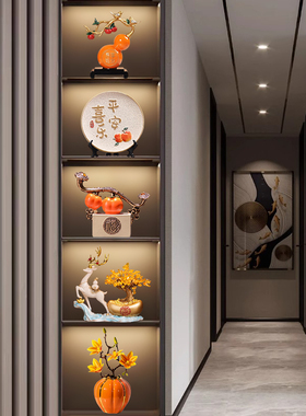 速发酒柜装饰奢客厅摆件轻品高档家居电视柜玄关柜边餐桌面工艺品