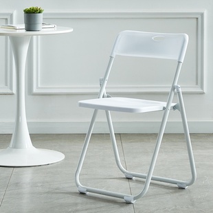 速发塑家折叠椅子议用凳子拍照椅宿舍办公椅会料培训椅靠背椅