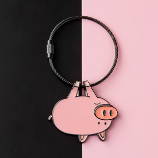 速发束手就男钢丝挂扣圈环挂件擒创意个性可爱绳饰