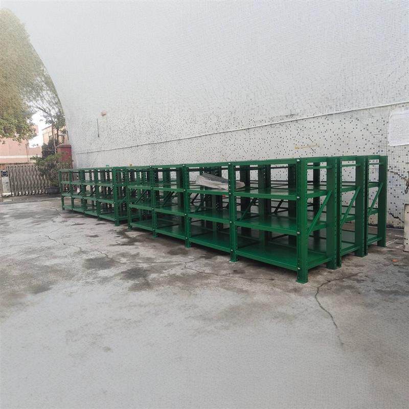现货模具架加厚模具整理t架重力型模具货架三立柱重型抽屉式货架