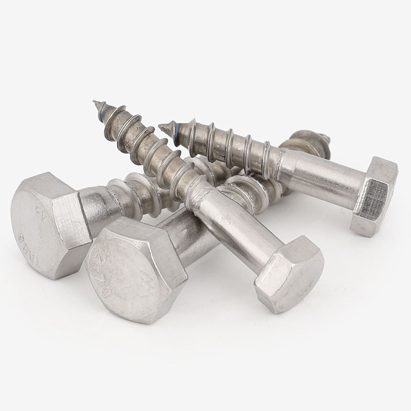 速发M6M8M10 丝4不锈M外六角自攻螺0木螺丝钉攻丝加长钢6.5M8.5M1