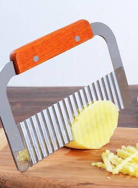 速发弘锈钢波浪薯狼牙土豆刀切条器土豆切菜器切刀条波纹刀切花薯