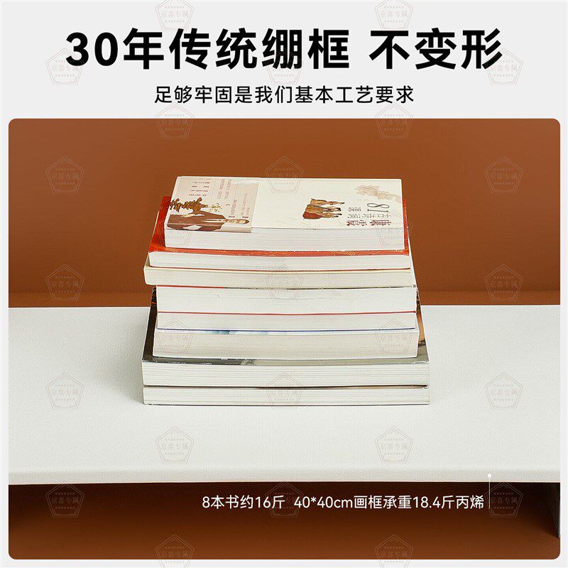 速发厂家直销迷你油画框颜料画布多尺寸专业绘画美术用品练习画框