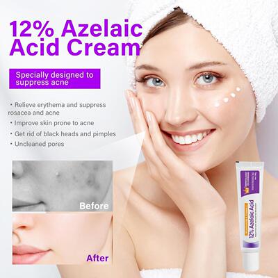 现货跨境外贸Azelaic Acid 12%壬二酸精华烟酰胺软膏舒缓肌肤凝胶