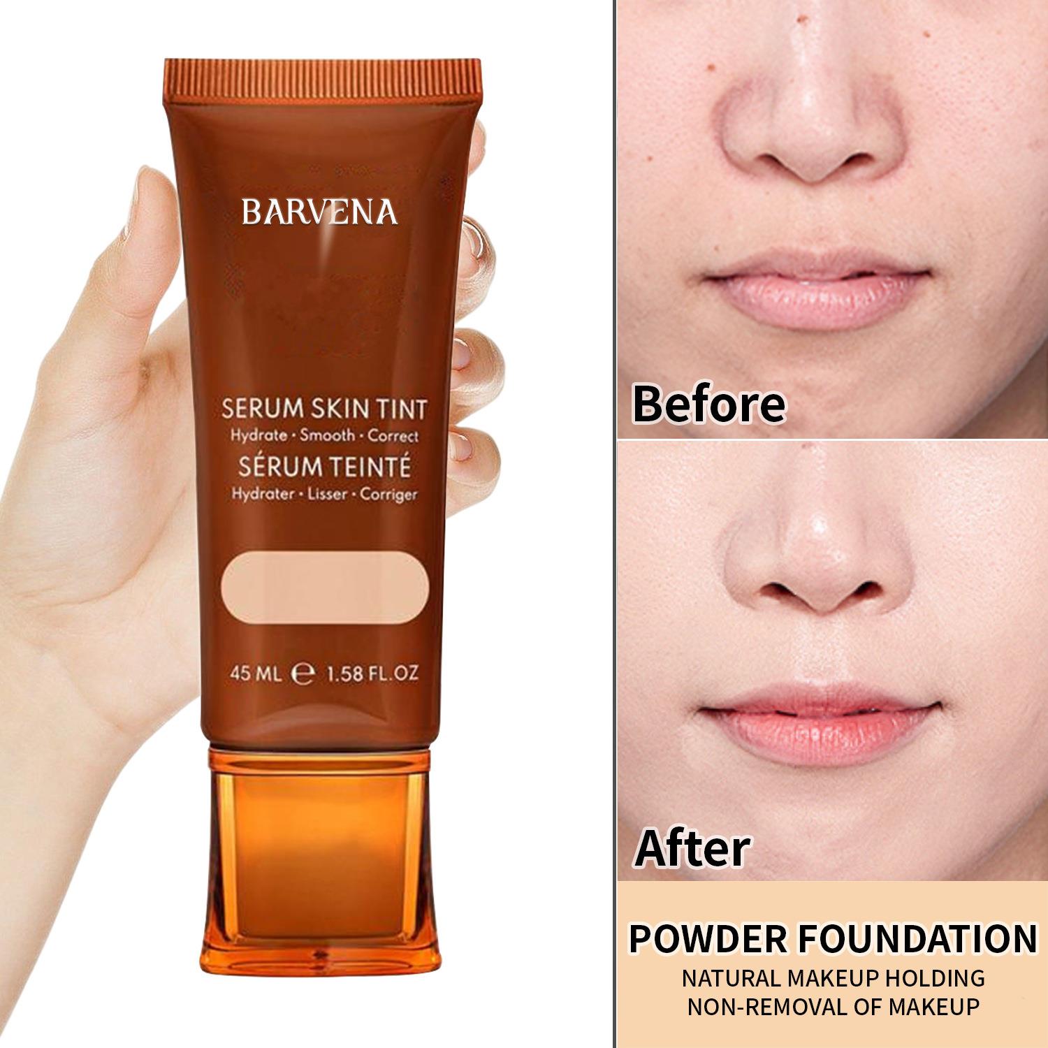跨境TK爆款粉底液 自然持妆遮瑕控油防水不脱妆Liquid foundation
