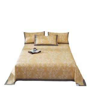 全棉老粗布床单单件凉感被单纯棉印花加厚软凉席床品新中式