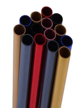 彩色氧化铝管喷粉极阳氧化铝产品铝管紫色喷砂氧化可切割攻牙