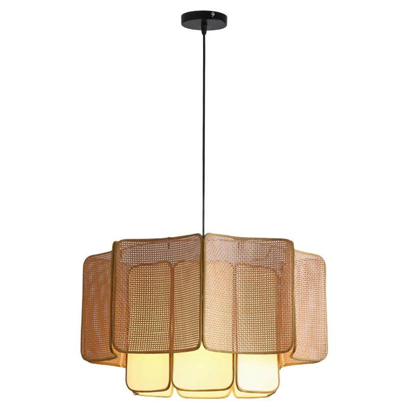 侘寂风餐厅藤艺民宿吊灯禅意茶室火锅店包厢饭店吧台餐桌新中式灯,家装灯饰光源,智能吊灯,淘宝优惠券,粉丝福利购,淘宝优惠卷