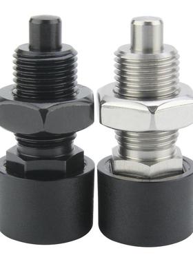 ZAB分度销货源按压型细牙旋钮柱塞M12M16弹簧快锁插销VCN251现货