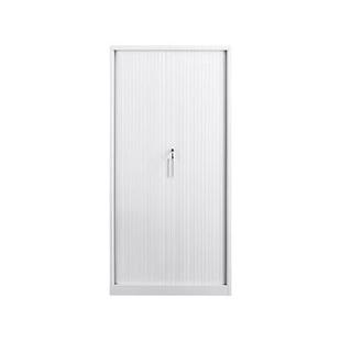 卷帘门文件柜办公室推拉门收纳档案柜财务移门带锁卷门矮柜储物柜