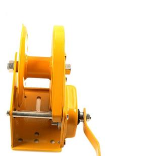 手动绞盘自锁式手摇绞盘钢丝绳手动绞盘1800磅2600磅双向手动绞车