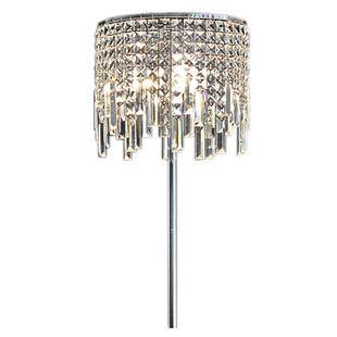 欧式落地灯智能遥控调光水晶客厅灯LED卧室超亮落地灯灯