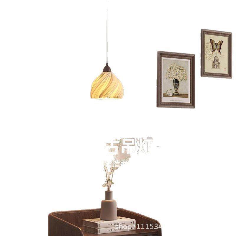 护眼浪漫法式奶油裙摆吊灯玄关背景墙装饰氛围中古卧室床头吊线灯,家装灯饰光源,智能吊灯,淘宝优惠券,粉丝福利购,淘宝优惠卷