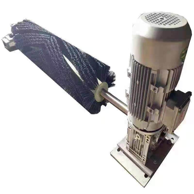 电动滚刷清扫器矿用皮带输送带清扫器水泥厂输送机滚刷电动清扫器