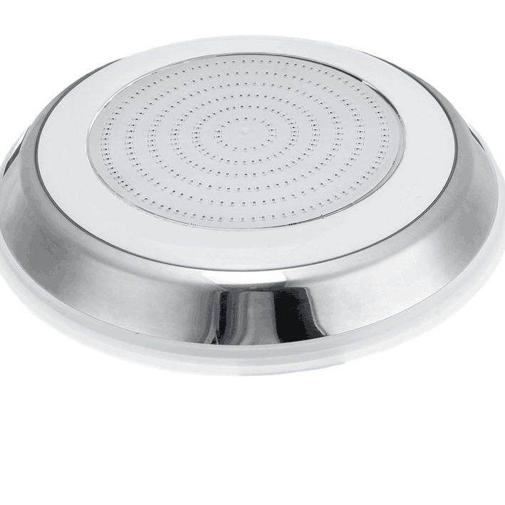 316不锈钢水池灯12V七彩带遥控开关控制水底灯35W55WIP68