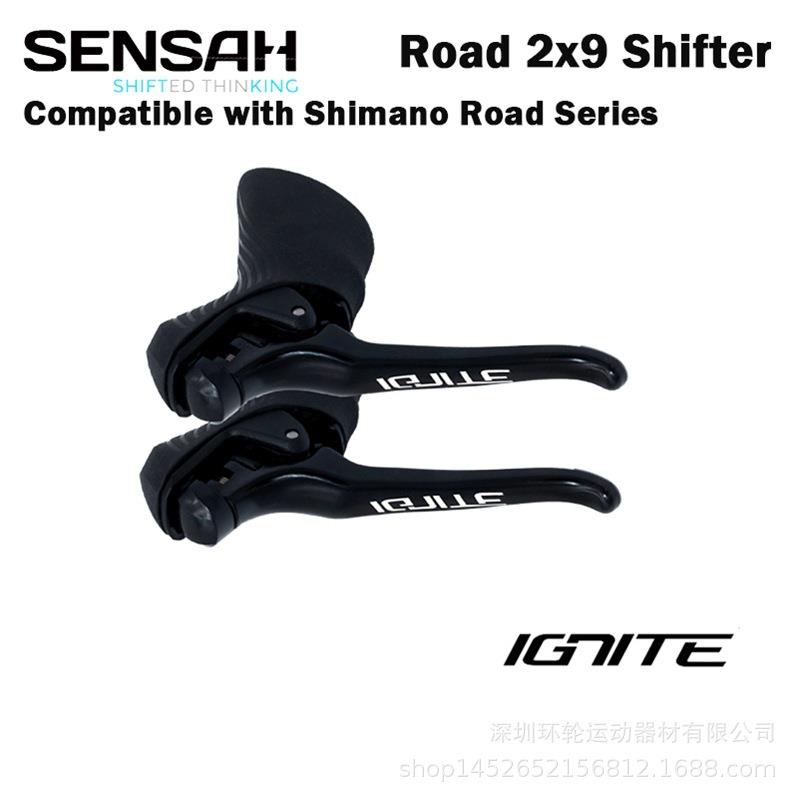 18速公路车变速器2x9速指拨手变变把前拨后拨兼SHIMAN0