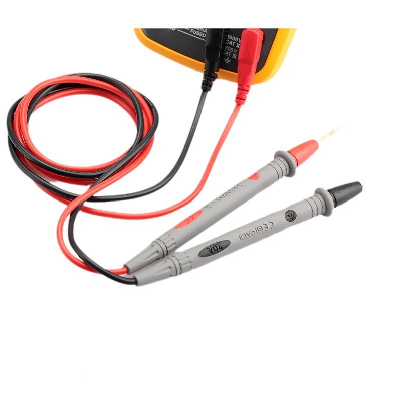 万用表利表笔胜配利优德细无品牌/通用数字线细特尖特表笔线硅胶