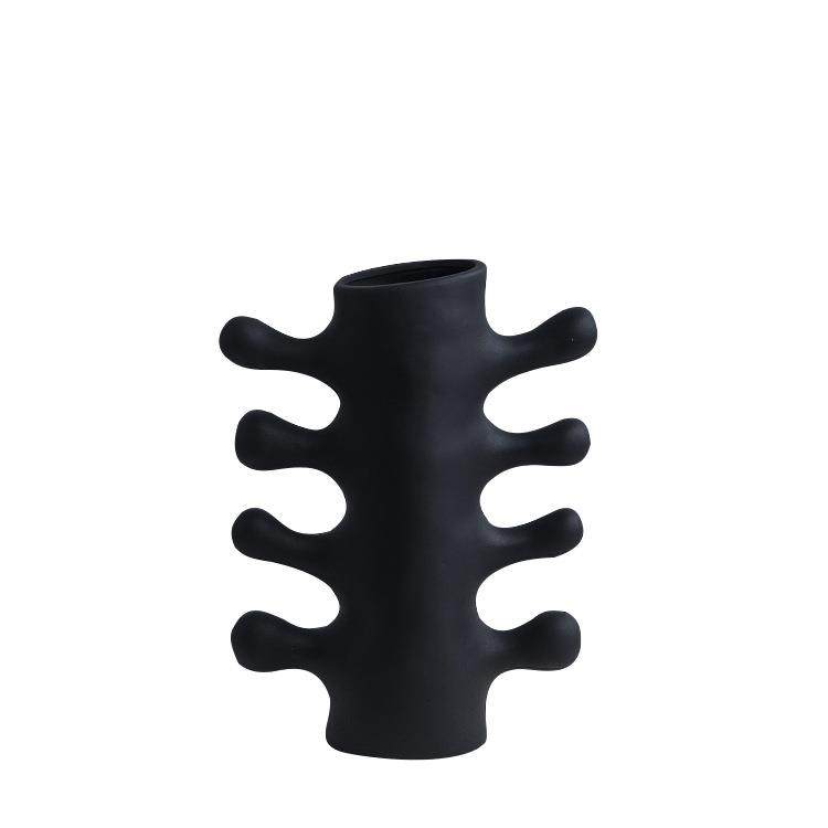 现代抽象艺术白色陶瓷花瓶样板间售楼处玄关台面装饰品插花花器,家居饰品,花瓶,淘宝优惠券,粉丝福利购,淘宝优惠卷