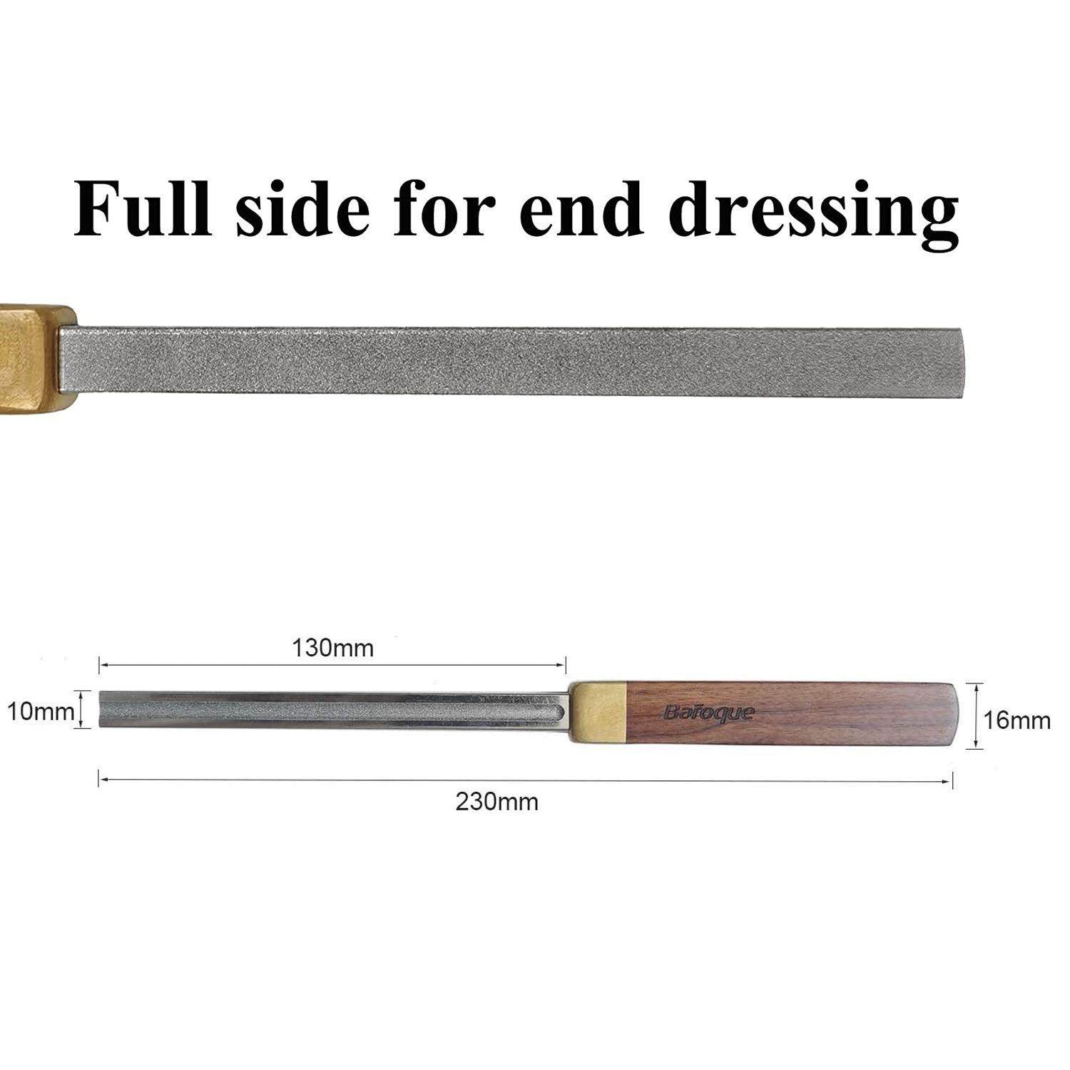 吉他品丝锉刀品冠边缘锉打磨品丝修整品丝制琴师维修工具