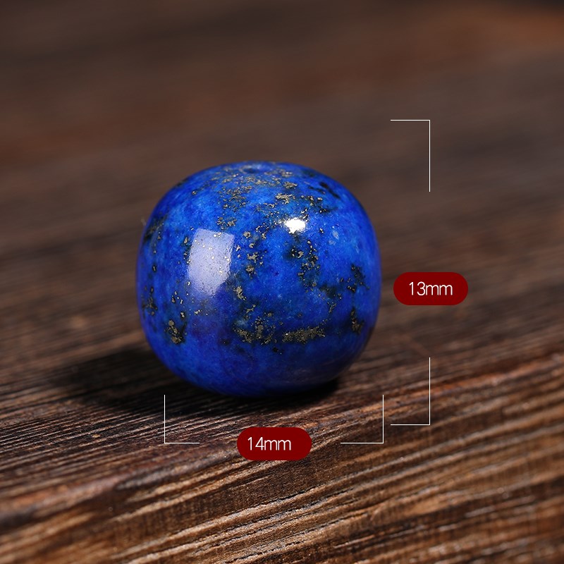 现货速发原矿青金石老型珠桶珠单珠鼓珠隔珠配件金刚星月菩提配饰