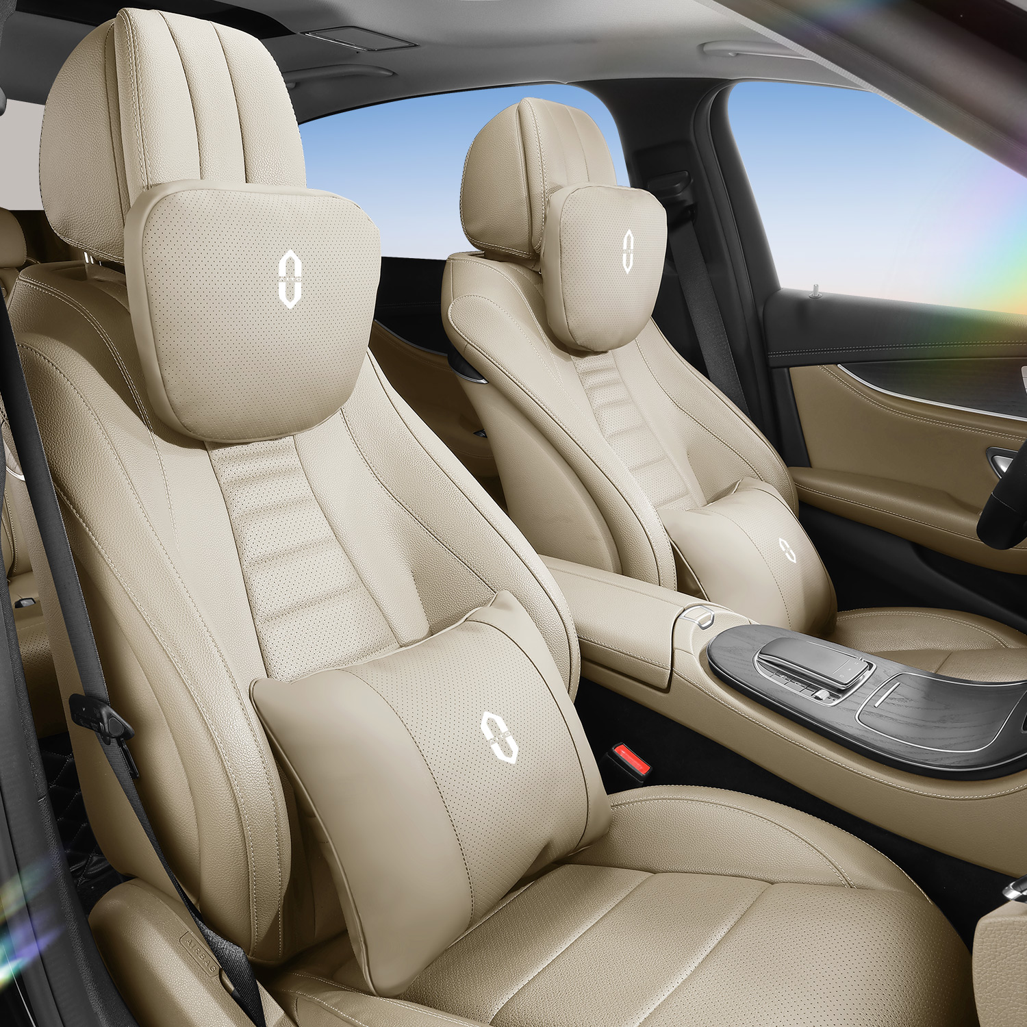 速发适用改界M7头枕腰靠M5护颈头M枕枕问装内饰用品