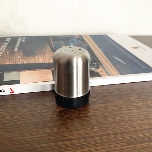 快速发货【2只】日式不锈v钢调料罐迷你便携式户外烧烤肉撒盐罐胡