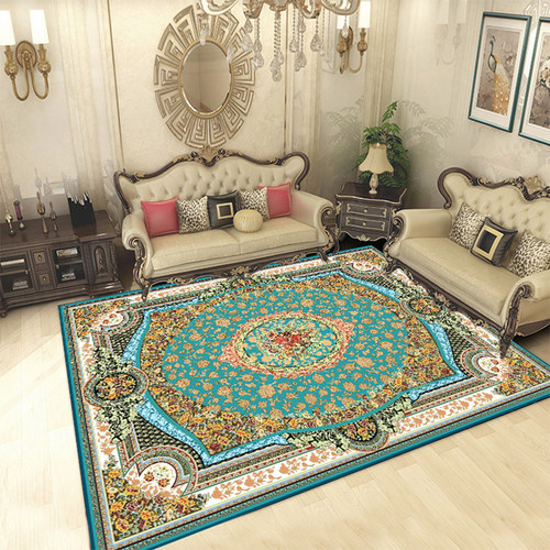 1VPR复古波斯土耳其欧式大地毯客厅茶几毯卧室满铺民族风轻奢家用