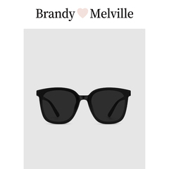 Brandy Melville BM墨镜男女同款太阳眼镜2024新款高级感显瘦墨镜