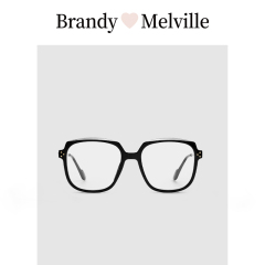 BrandyMelville官方旗舰店 BM眼镜男女同款情侣方框防蓝光眼镜框