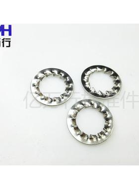 镀锌 发黑GB861.2内锯齿垫圈镀锌GB861内齿垫圈锁紧垫片多齿