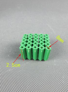6厘8厘绿色塑料膨胀管自攻螺丝钉胶塞墙塞涨塞胀塞胶粒胶栓M6M8