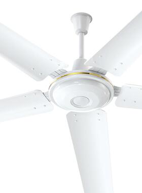 正野风帝吊扇白色大机头1400mm铁叶工业56寸电风扇五叶DS56-18B5