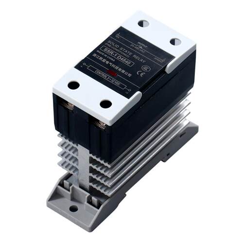 一体式小型单相固态继电器24v直流控交流SSR1025A40DA60A100A