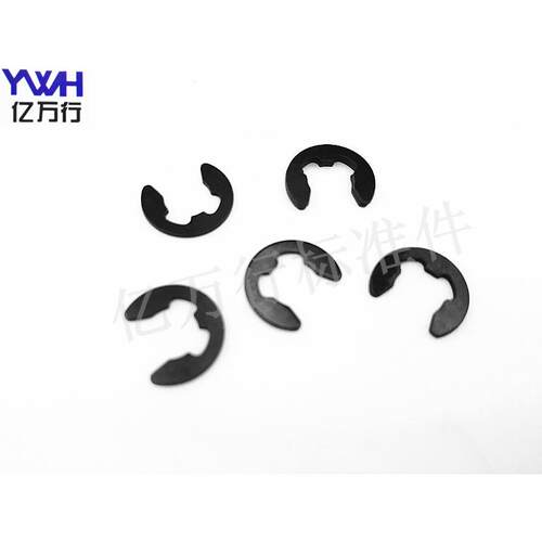 GB896开口挡圈E型外卡卡簧卡扣 e型卡片1.5-2--3-4-5-6-12-20-30