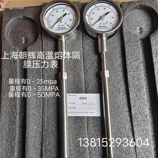 50mpa M22 610 上海朝辉塑料挤出机高温熔体隔膜压力表PT124Y