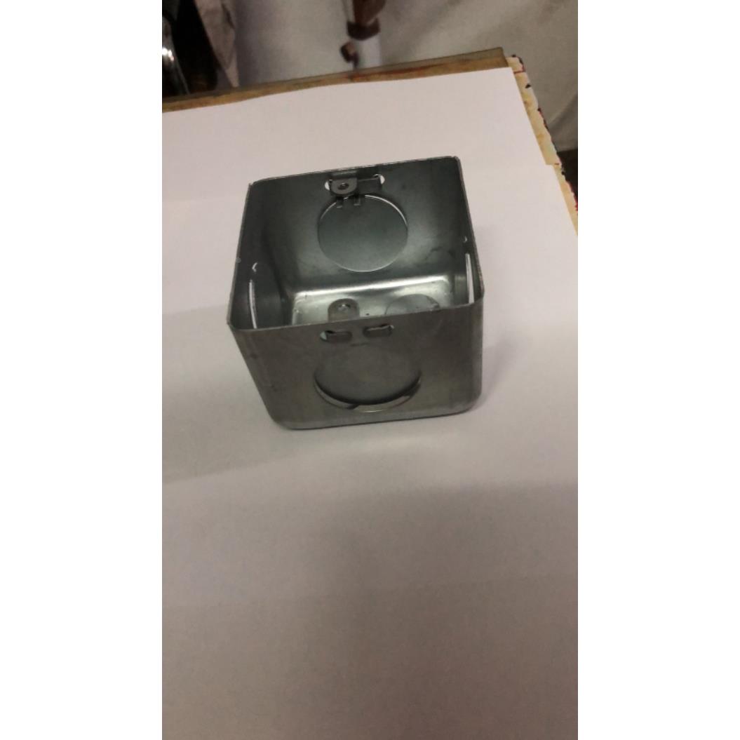 86H60型金属接线盒 拉伸盒 冲压盒 铁接线盒 暗装接线盒开关底盒