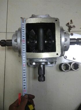 T6齿轮箱1:1正反转 1:1.5正反直角转向箱换向齿轮箱减速机换向器