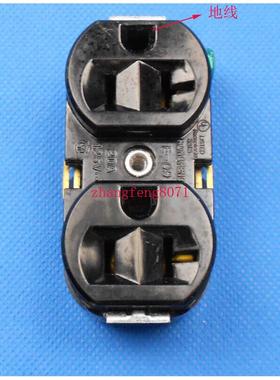 美国原装进口RONG FENG 电源美标插座15A20A125V 发烧级别插座芯