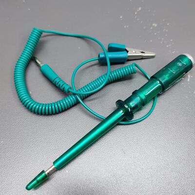 6-24v绿色弹簧线路电笔测试电笔/汽修汽保工具/托马斯工具