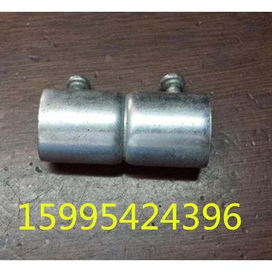 Φ43mm 直接拧紧厂家直销1.2寸镀锌钢管焊管 电线管接头 白锌