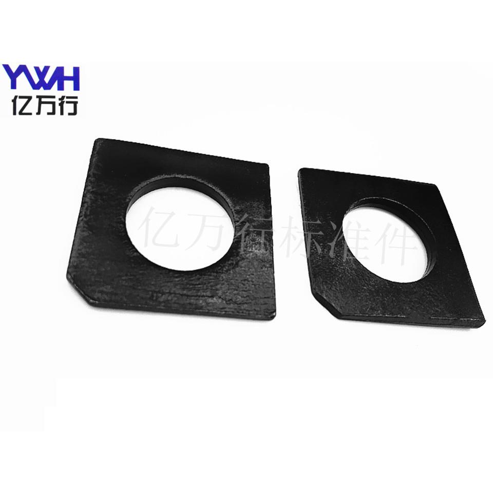 GB853槽钢用方斜垫圈/方斜垫圈/四方斜垫/方斜垫片φ6-φ20