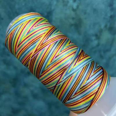 敦煌色系段染股线/6/12/18/24股轮回手绳编织绳自编手链材料