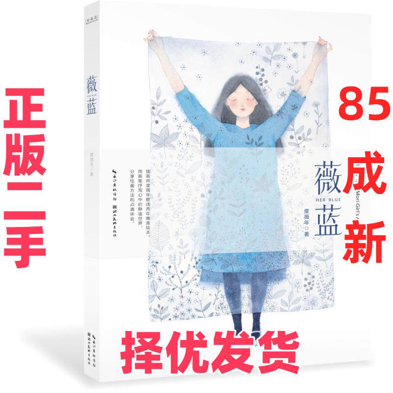 【正版二手】  绘森活 薇蓝 度薇年 著  湖北美术出版社 9787539485706