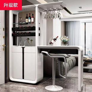 小吧台桌家用酒柜现代简约隔断柜酒吧柜子客厅餐厅 2632人收藏