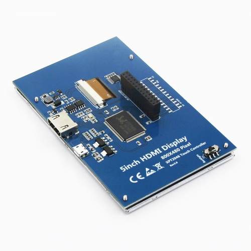 3代触摸屏 5寸HDMI LCD 高清显示屏 Raspberry Pi 新版
